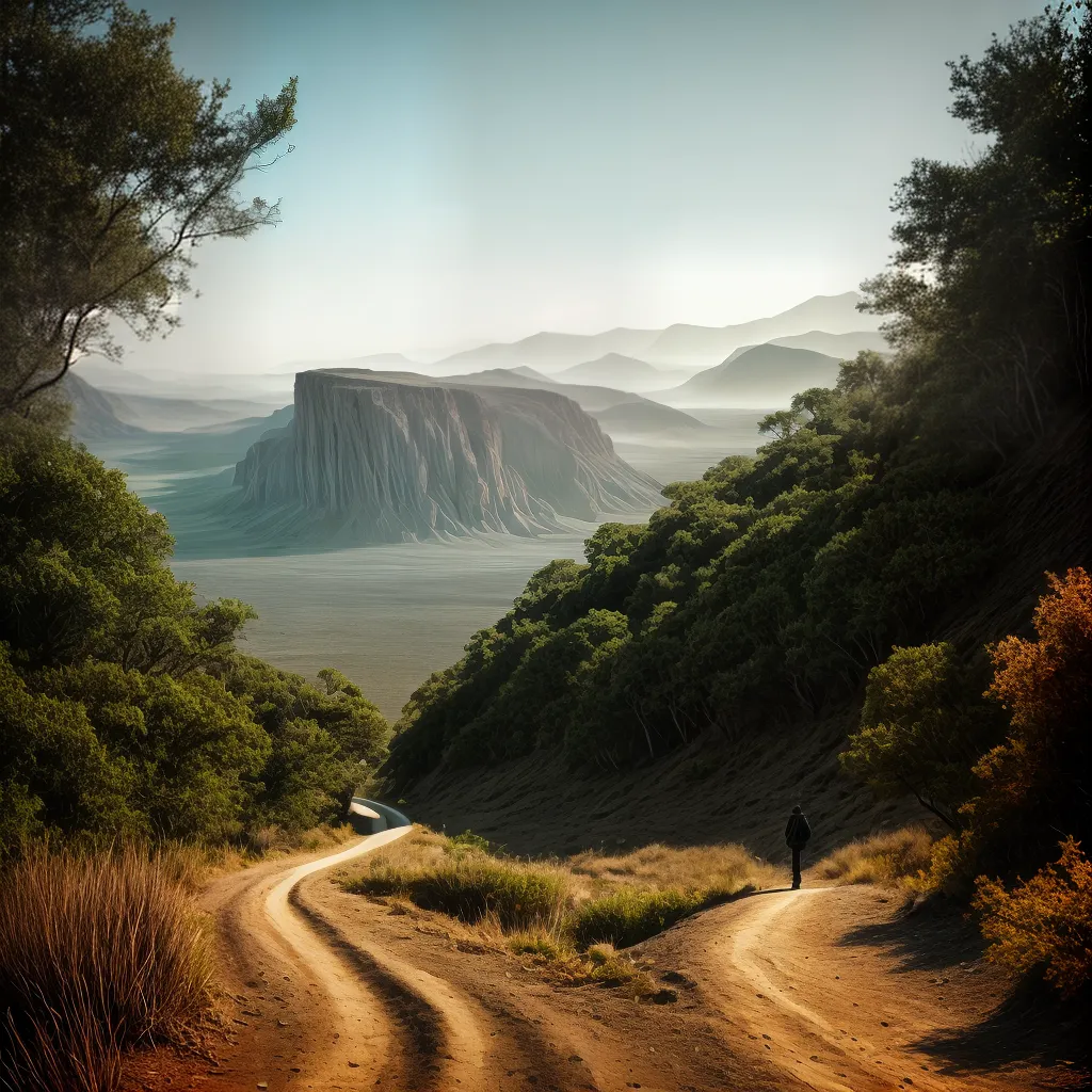 Descubra o significado de sonhar com mudanças imprevisíveis na vida de andarilho 6 Fotos caminhante aventura incerta floresta