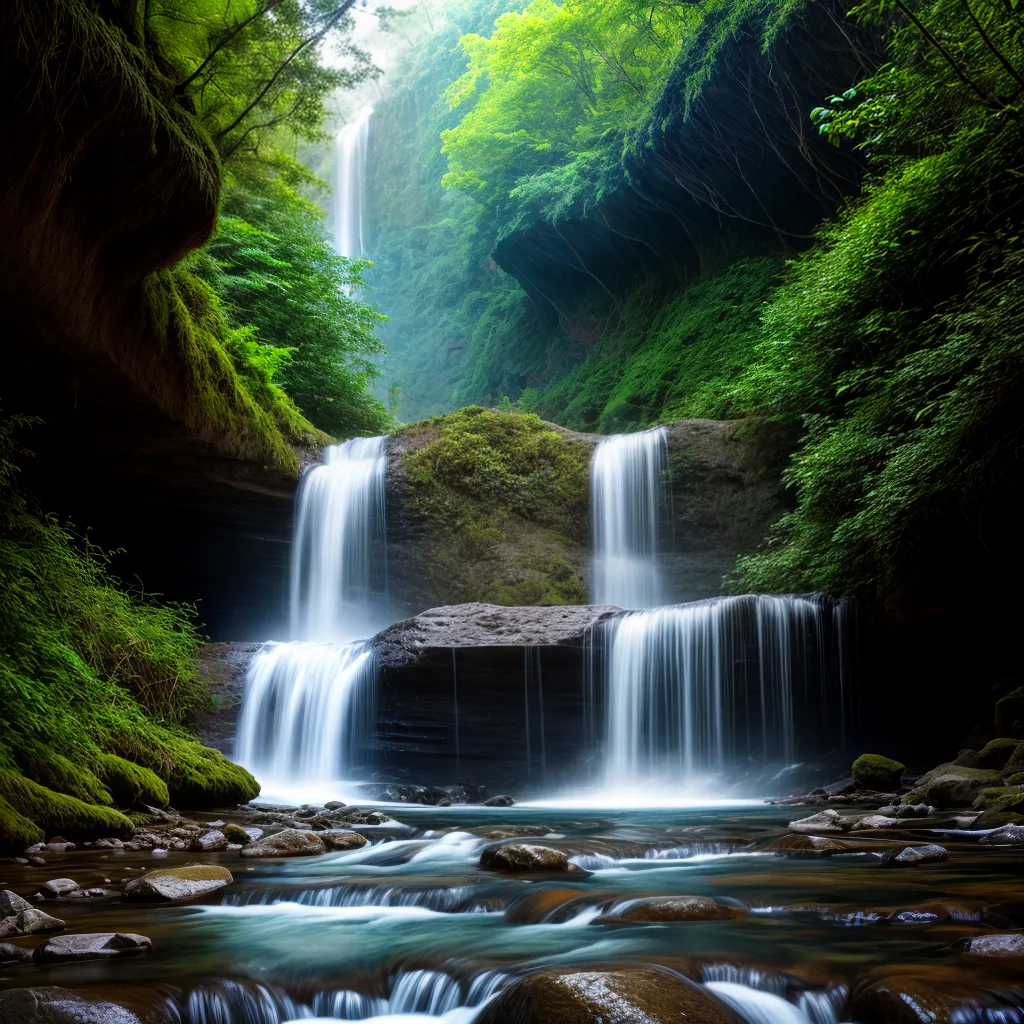 Desbravando o significado dos sonhos envolvendo trilhas e cachoeiras 3 Fotos caminho cachoeira floresta sonhador