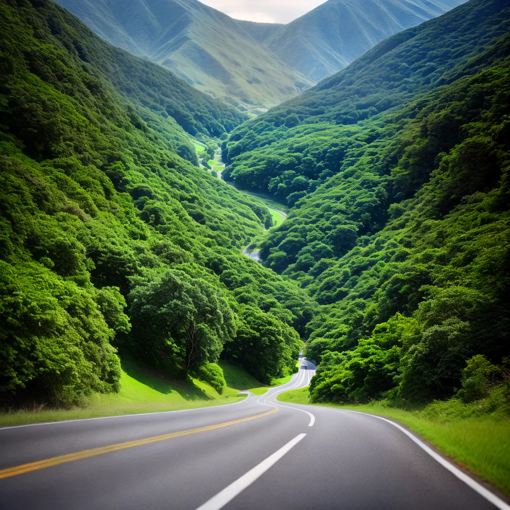Qual é o significado de sonhar com Curvas? 5 Fotos caminho curvas arvores crescimento