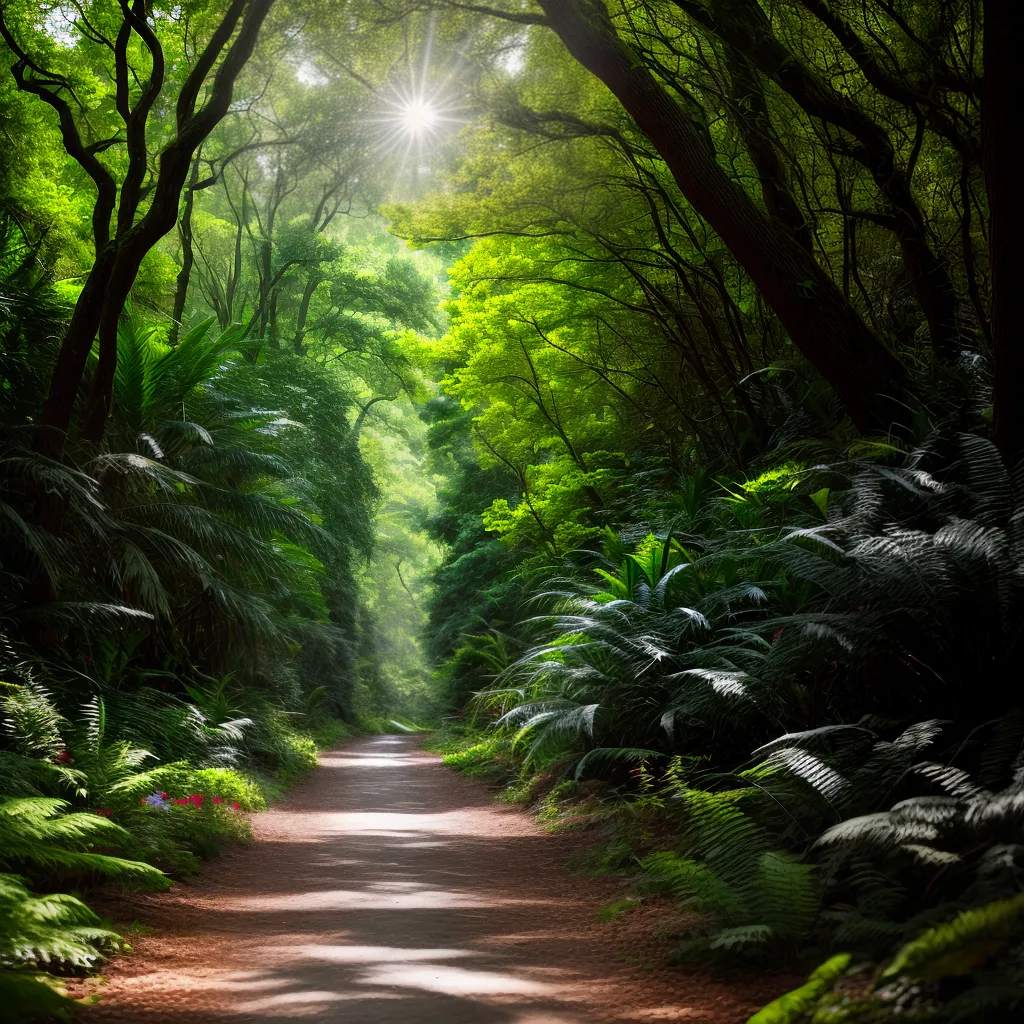 Fotos caminho floresta luz descoberta vida