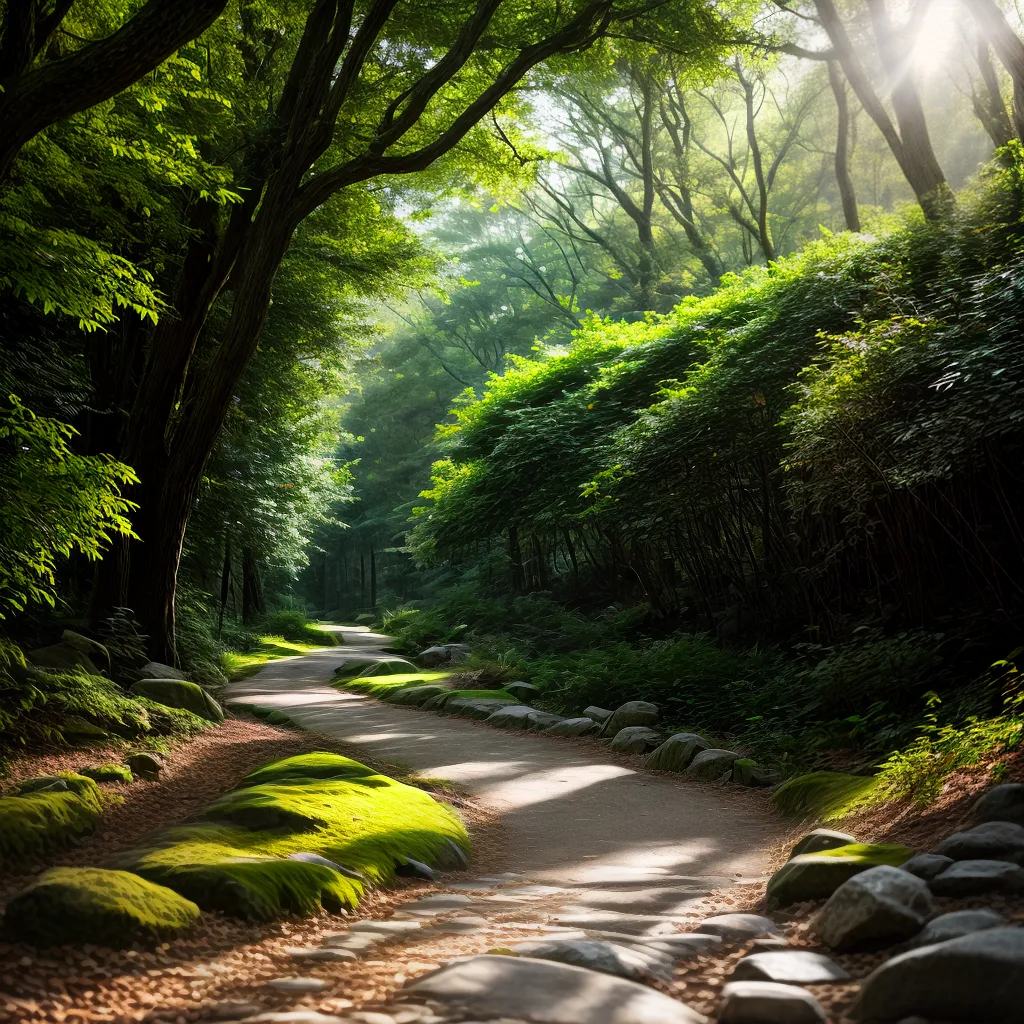 Descubra o Significado dos Sonhos com Caminhos, Pedras e Reuniões 6 Fotos caminho floresta pedras comunidade