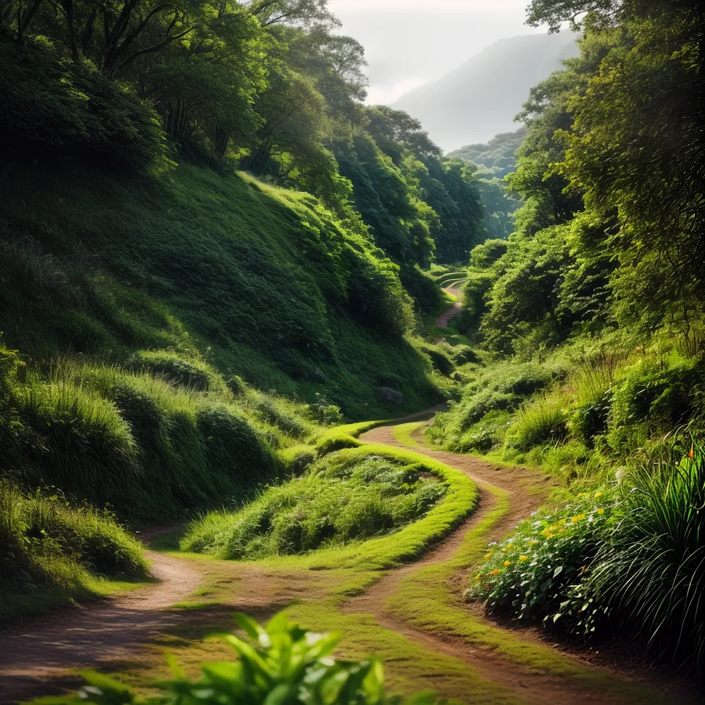 Desvendando o Significado de Sonhar com Cobras em Uma Floresta 4 Fotos caminho floresta serpente verde