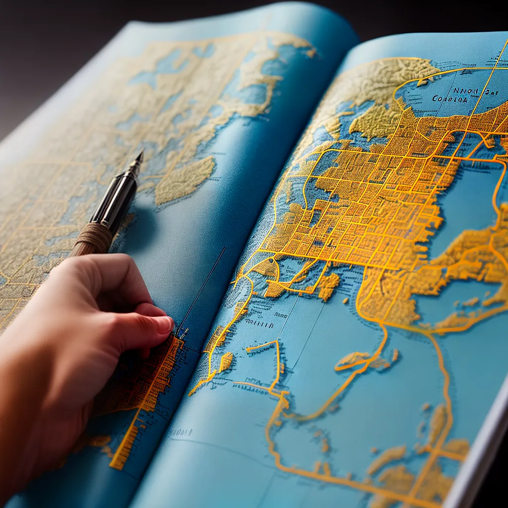 Significado dos Sonhos com Mapas e a Navegação da Vida 4 Fotos caminho mapas horizonte direcao
