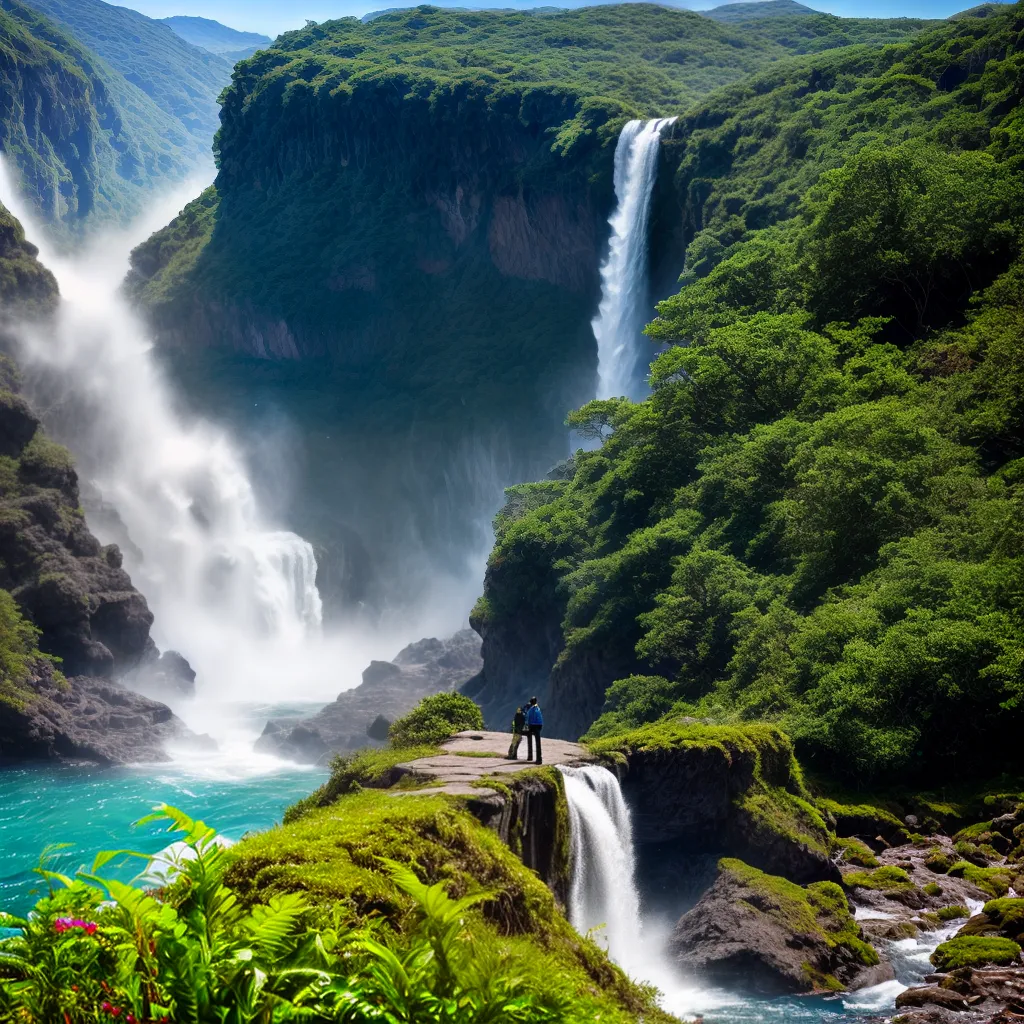 Exploração de sonhos: o que significa sonhar com trilhas e cachoeiras 3 Fotos caminho queda agua aventura