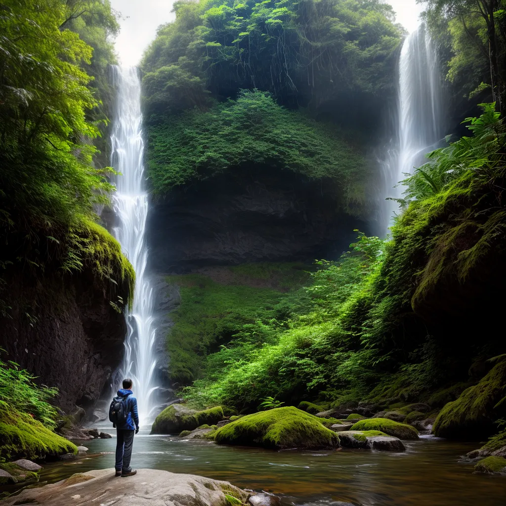 O que significa Sonhar com Trilhas e Cachoeiras? 5 Fotos caminho queda agua