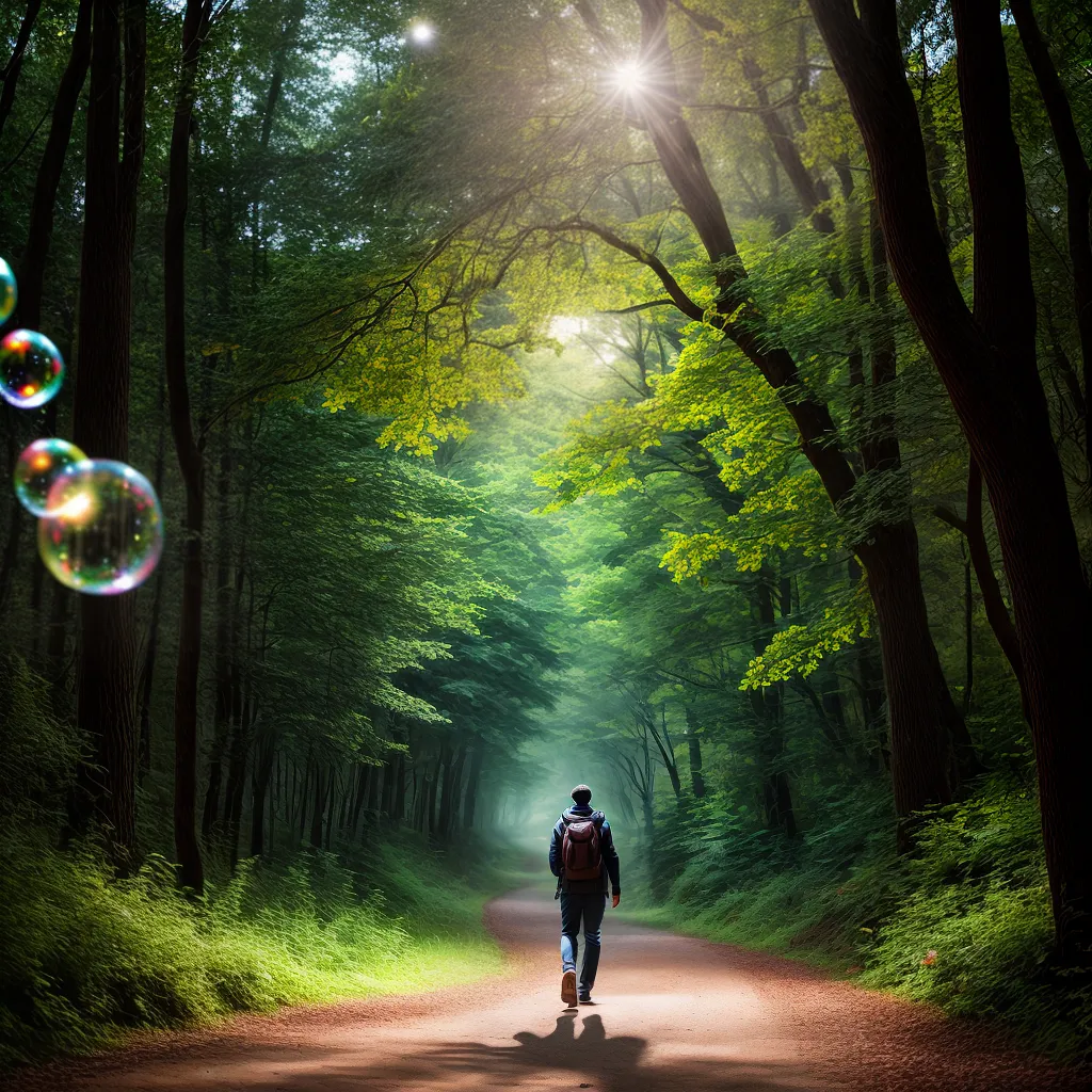A trilha dos sonhos: decifrando seus significados e interpretações 2 Fotos caminho sonhos simbolos luz