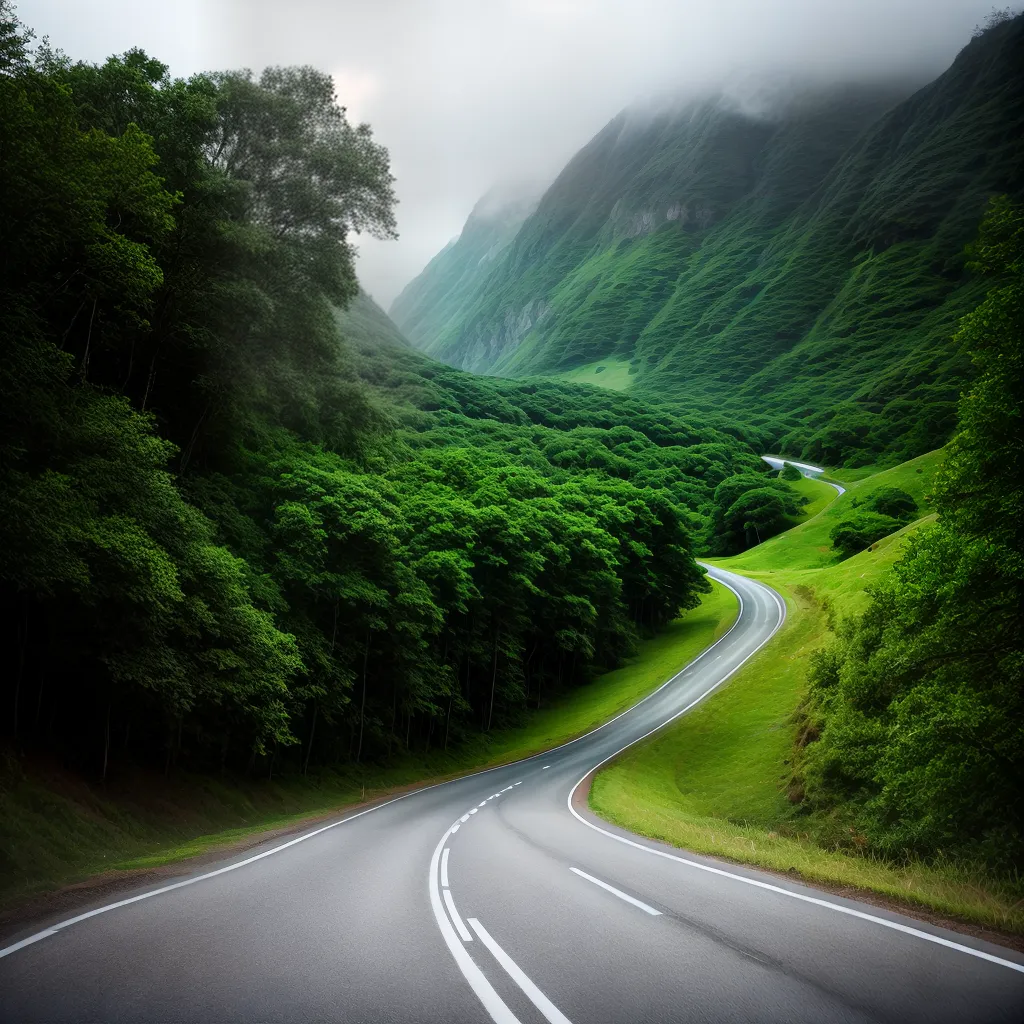 Fotos caminho vida curvas distancia