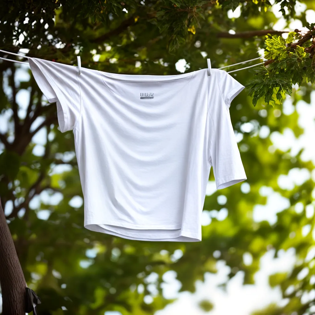 O Significado de Sonhar com uma Singela Camiseta 3 Fotos camiseta branca varal vento sonho