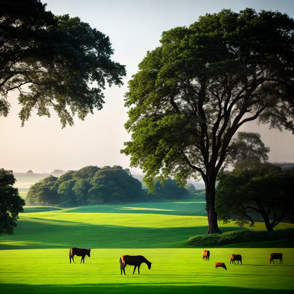 Descubra a Verdadeira Significado de Sonhar com Animais na Fazenda 3 Fotos campo animais paz natureza 1
