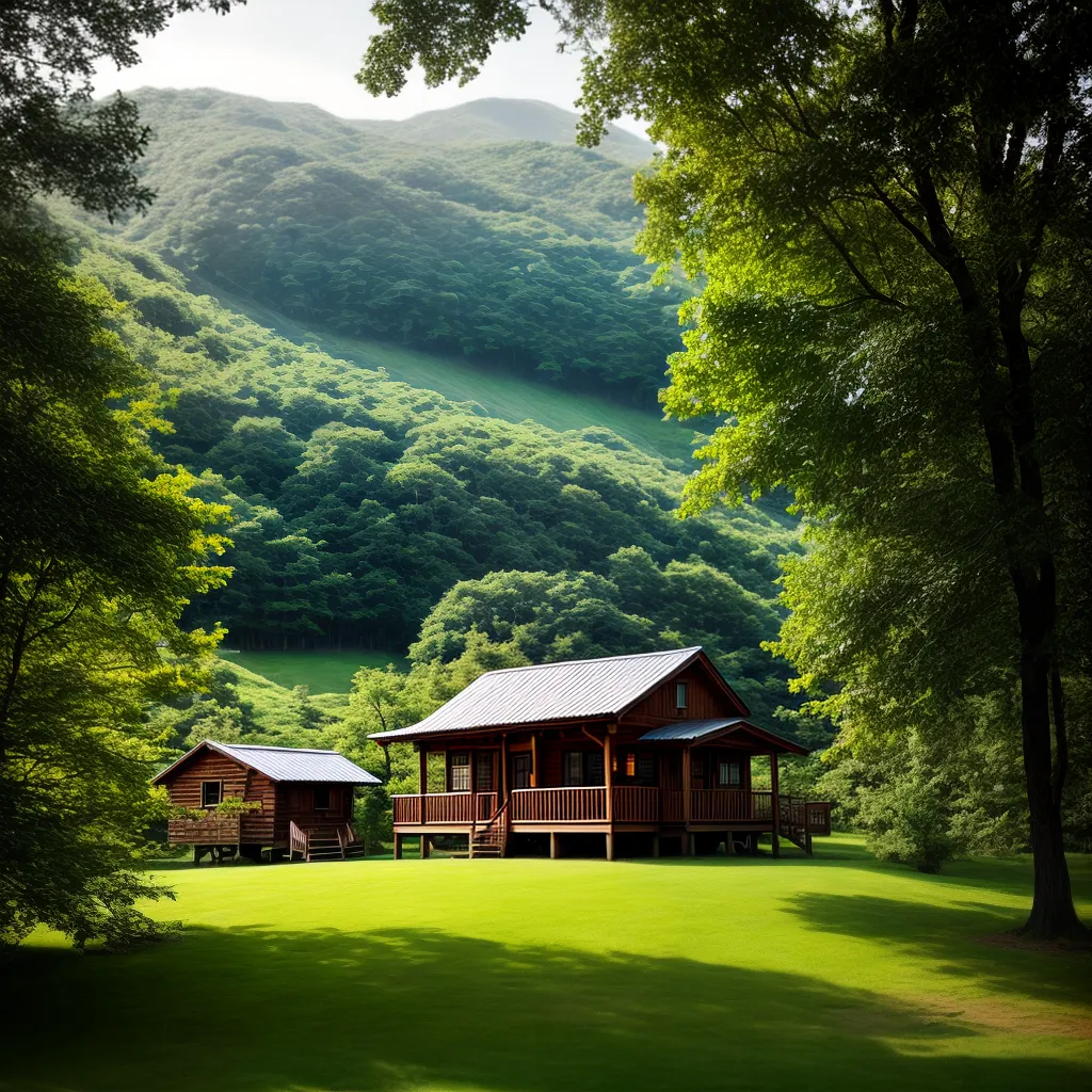 O Significado por Trás dos Sonhos com Turismo Rural 4 Fotos campo cabana hammock ceu azul