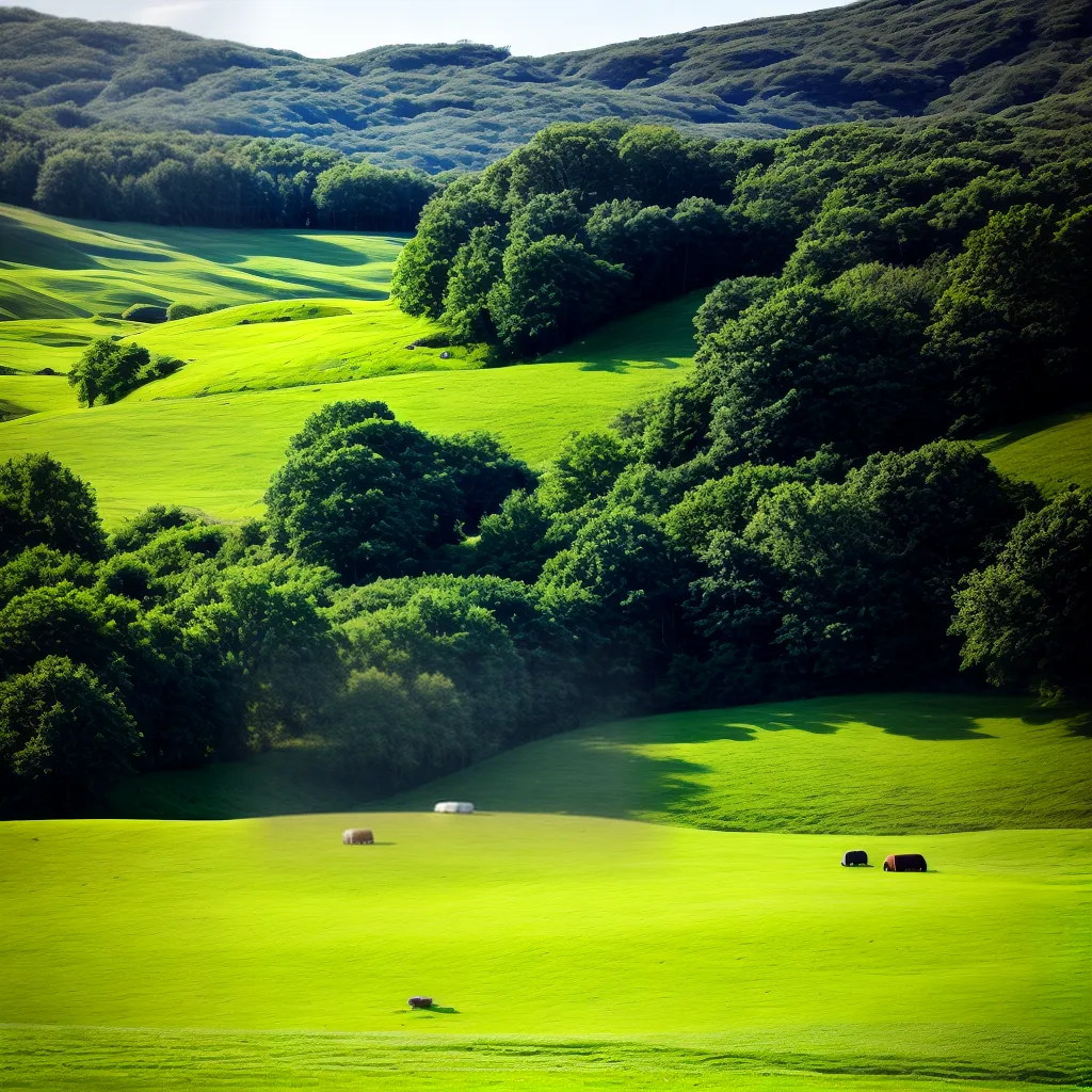 Descubra o Significado dos Sonhos na Vida Rural 4 Fotos campo ceu azul harmonia animais