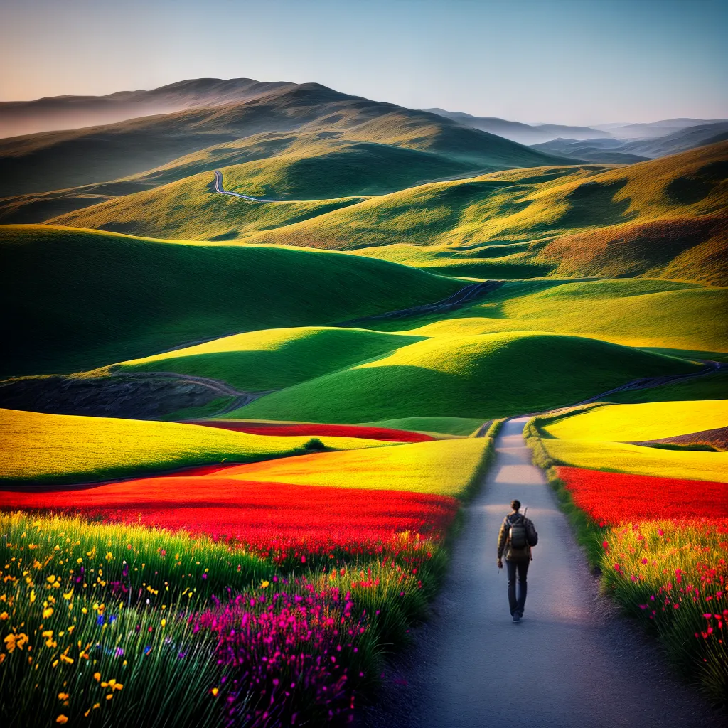 Florescendo em sonhos: O que pode simbolizar esse sonho? 5 Fotos campo flores caminhada sonhos