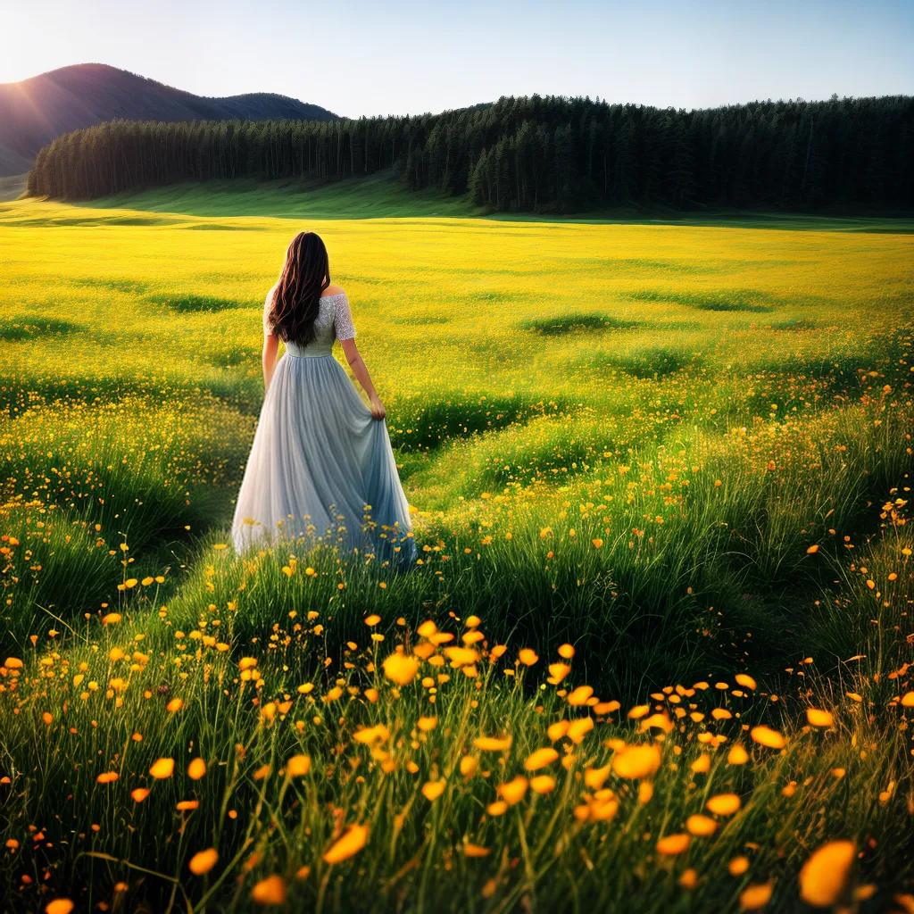 Sonhos de Beleza Natural: Descubra seus significados 3 Fotos campo flores liberdade sonhos