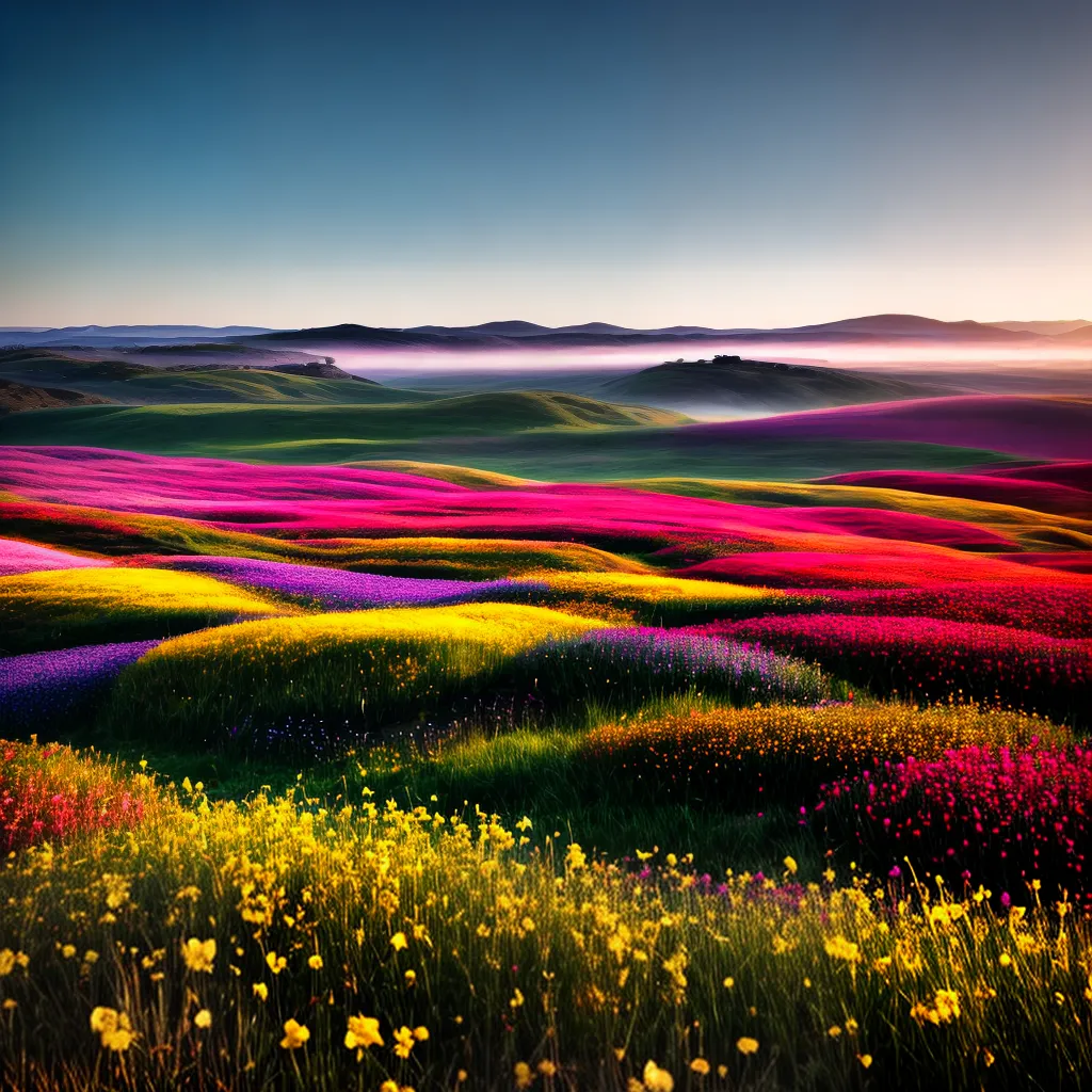 Florescendo em sonhos: O que pode simbolizar esse sonho? 2 Fotos campo flores sinfonia esperanca