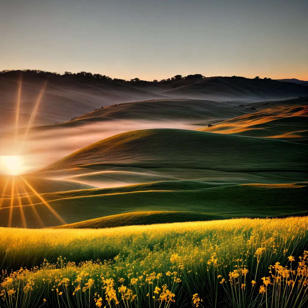 O que pode estar por trás de sonhos com Erva-doce? Entenda aqui. 5 Fotos campo funcho por do sol colheita