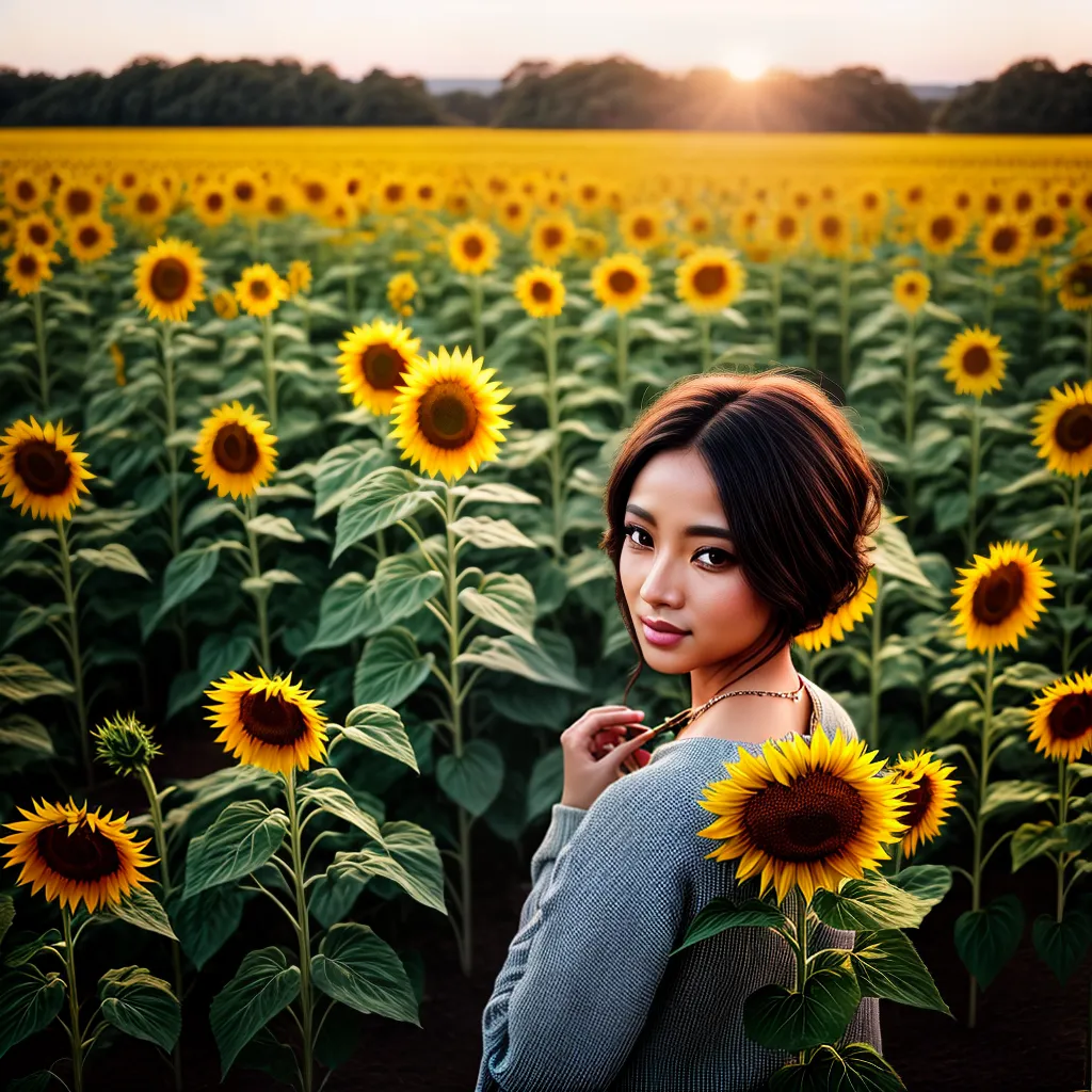 Descubra o Significado de Sonhar com Campo de Girassóis 5 Fotos campo girassol amarelo caminhada natureza positividade