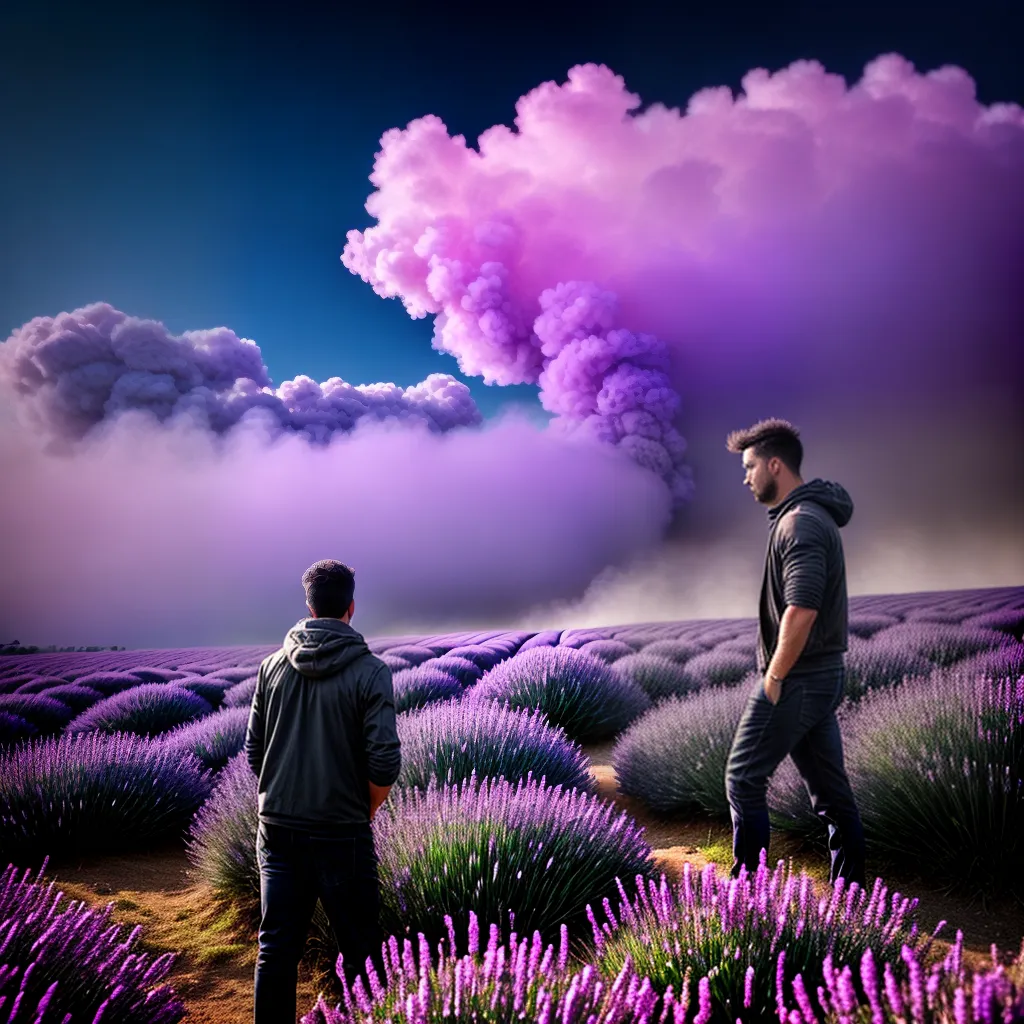 Chama e Lavanda: O Significado de Sonhar com Fogo e Ervas 6 Fotos campo lavanda fogo transformacao