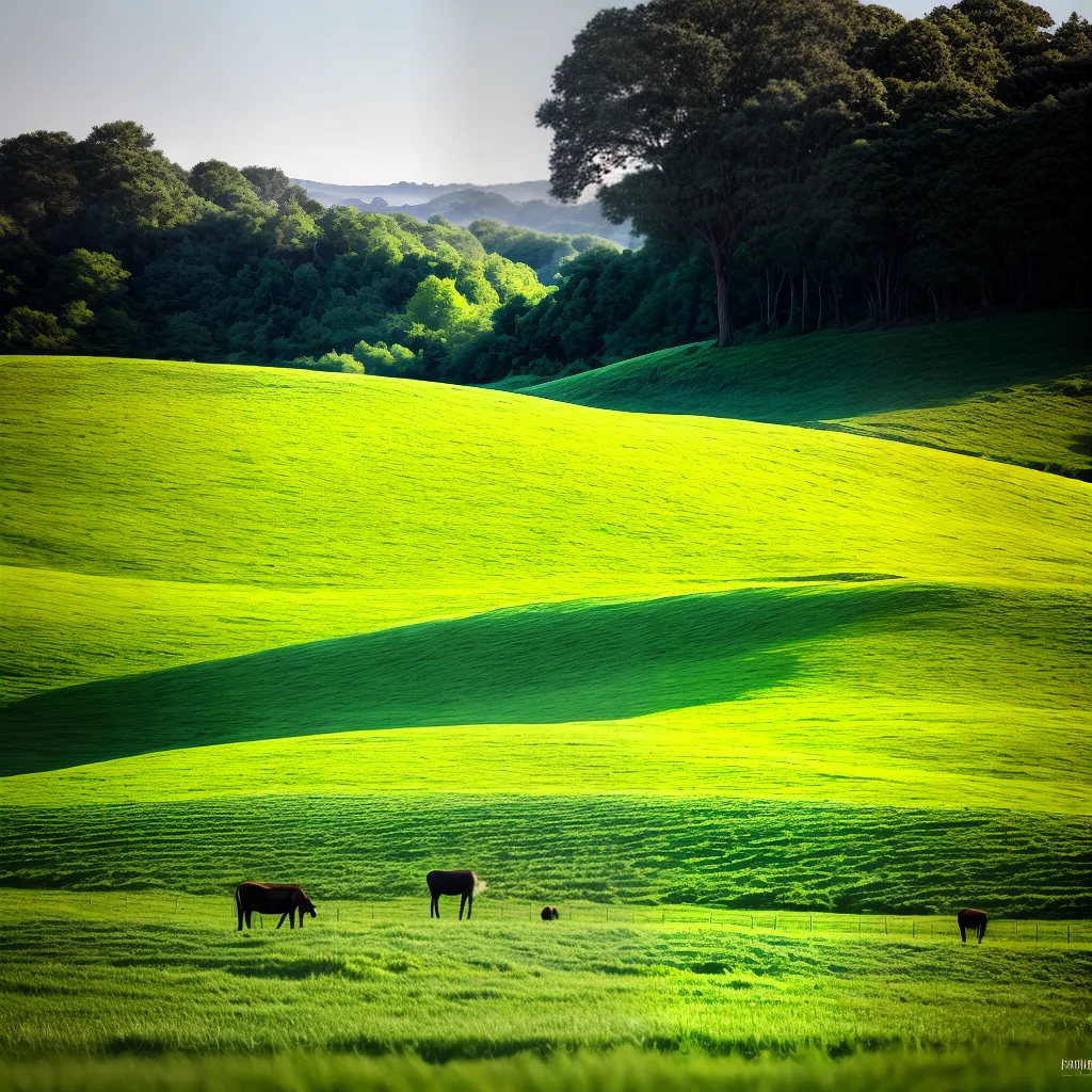 Sonhos: O Que Significa Sonhar com o Campo e a Natureza. 4 Fotos campo paisagem arvore vaca serenidade
