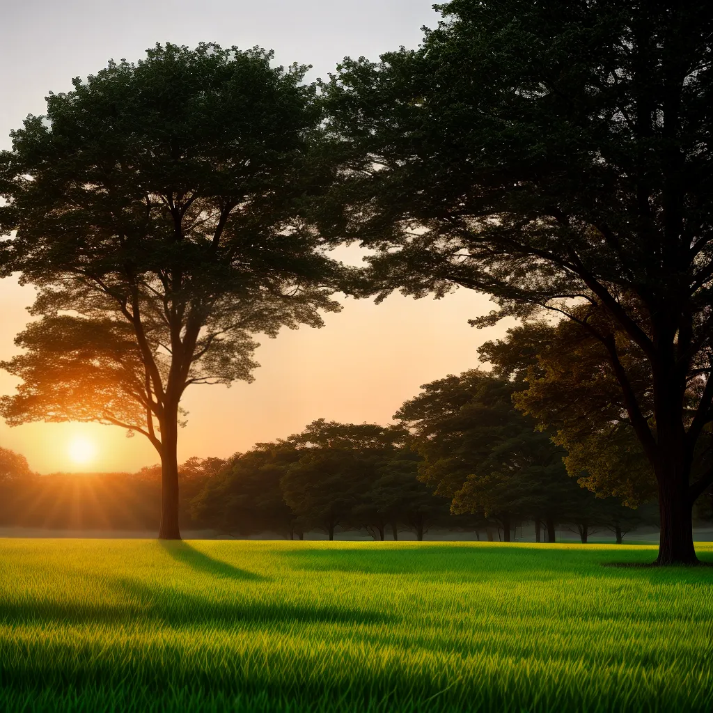 Descubra o Significado de Sonhar com Campos Verdes 2 Fotos campo paz por do sol crescimento