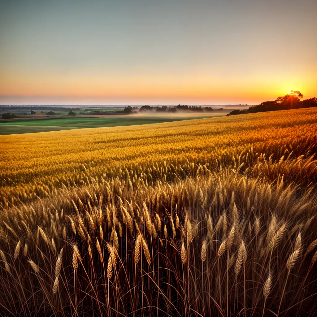 Desvendando o Significado de Sonhar com Trigo em Espigas 6 Fotos campo trigo ouro graos