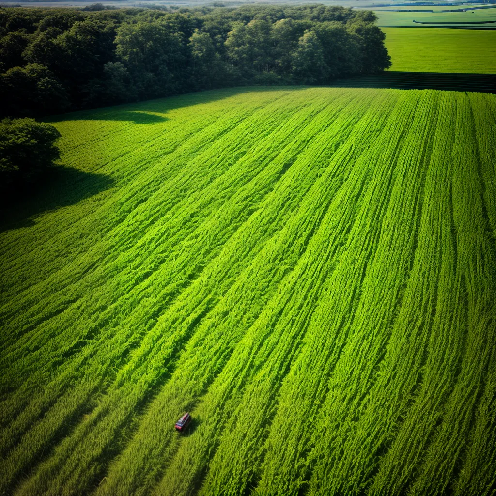 Da terra para o sonho: Significados de sonhar com plantações locais 4 Fotos campo verde agricultor sol brilhante