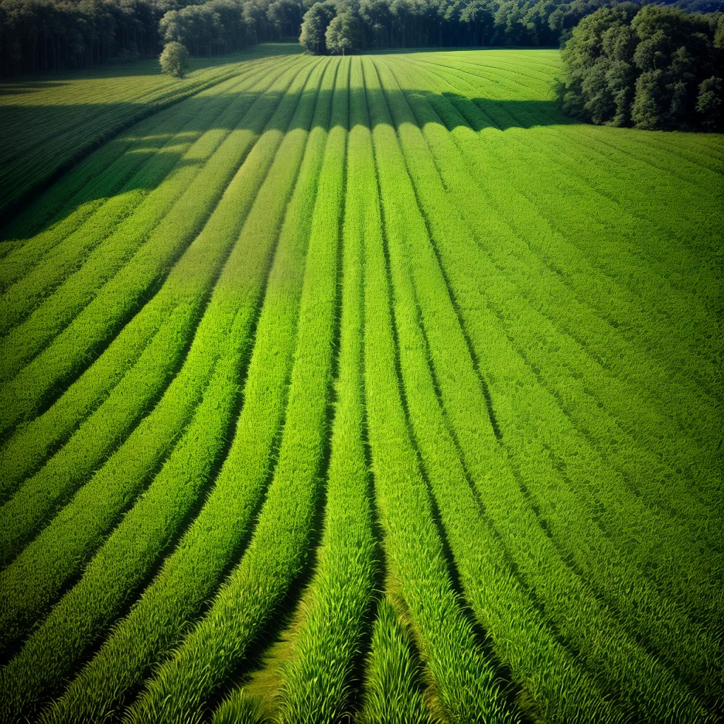 Descubra o que significa sonhar com roças e plantações. 4 Fotos campo verde colheita sol abundancia