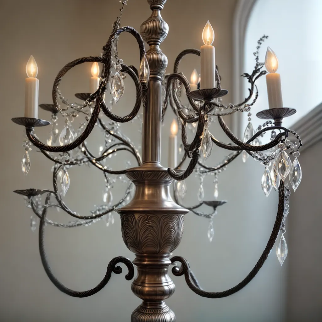 Fotos candelabro prata luz sombra paz