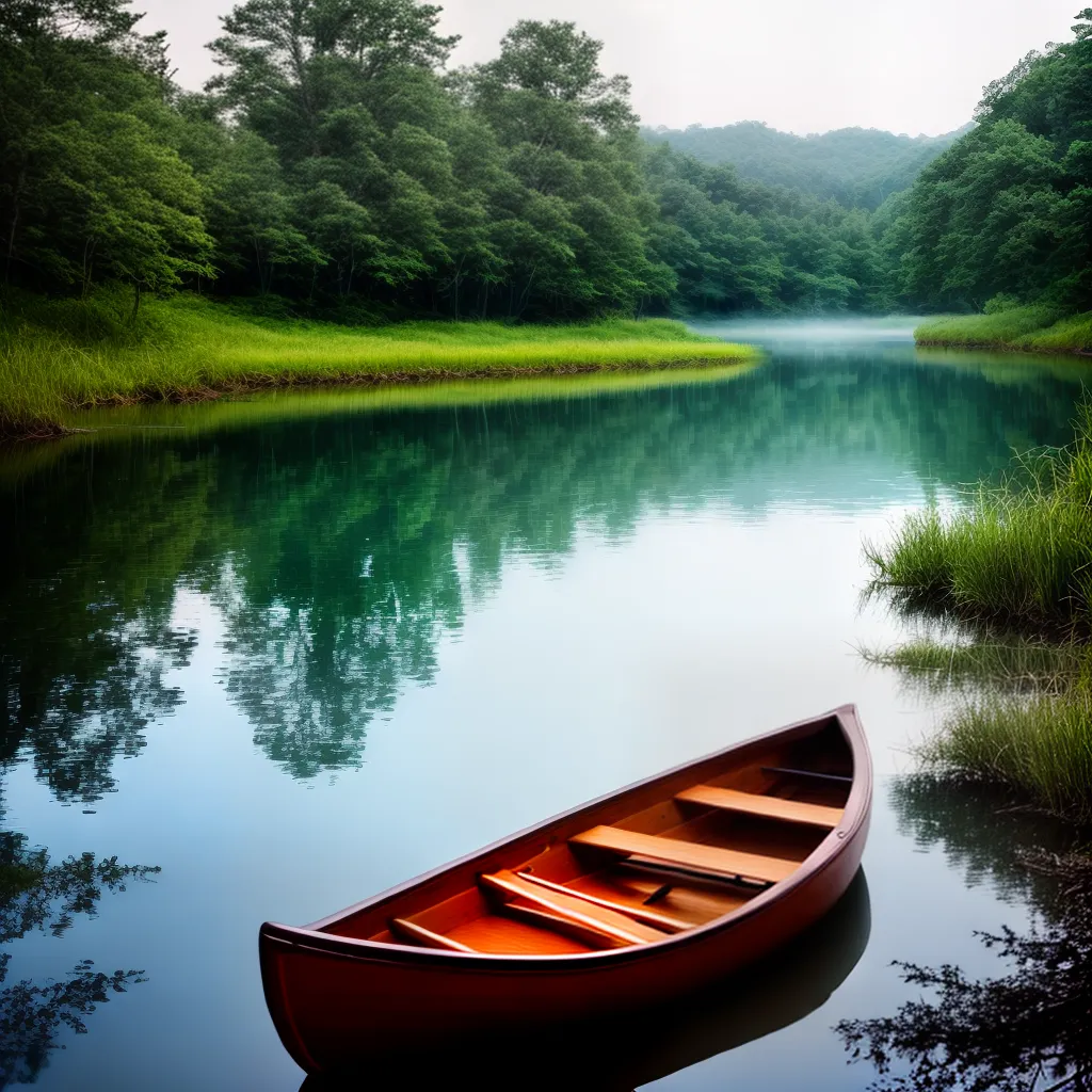 ubra o que significa sonhar com uma canoa 4 Fotos canoa lago calmo paz