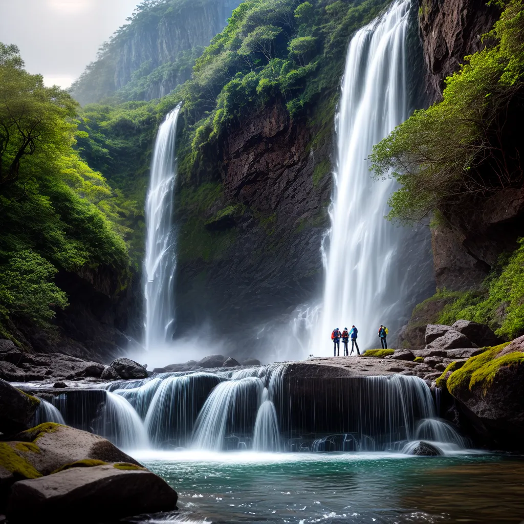 Fotos canyon trilha cachoeira exploracao natureza