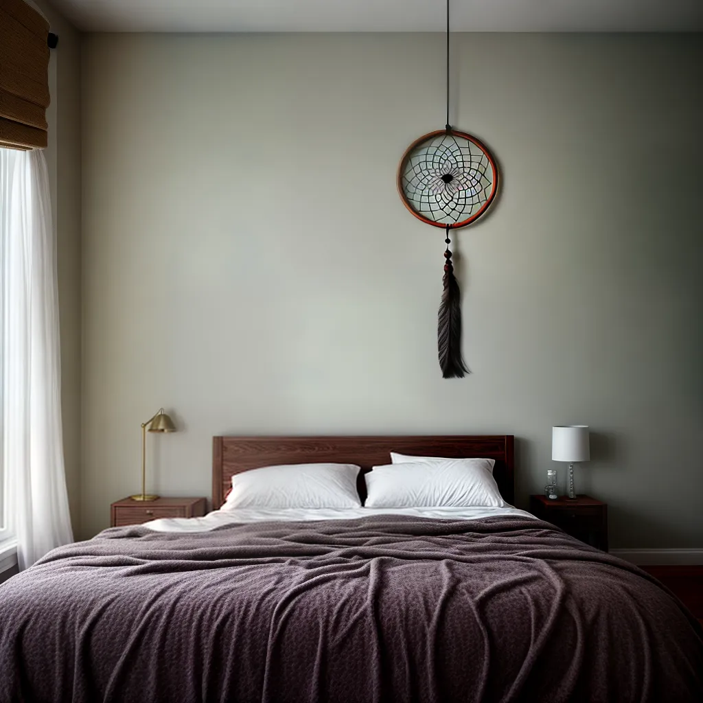 Interpretação dos Sonhos: Descubra o Significado Oculto 3 Fotos captura sonhos cama paz 2