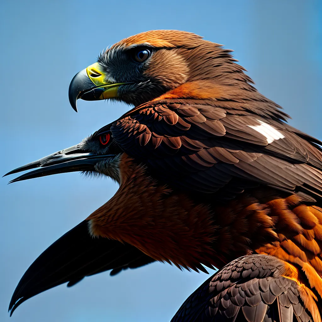 Fotos caracara voo poderoso vigilancia