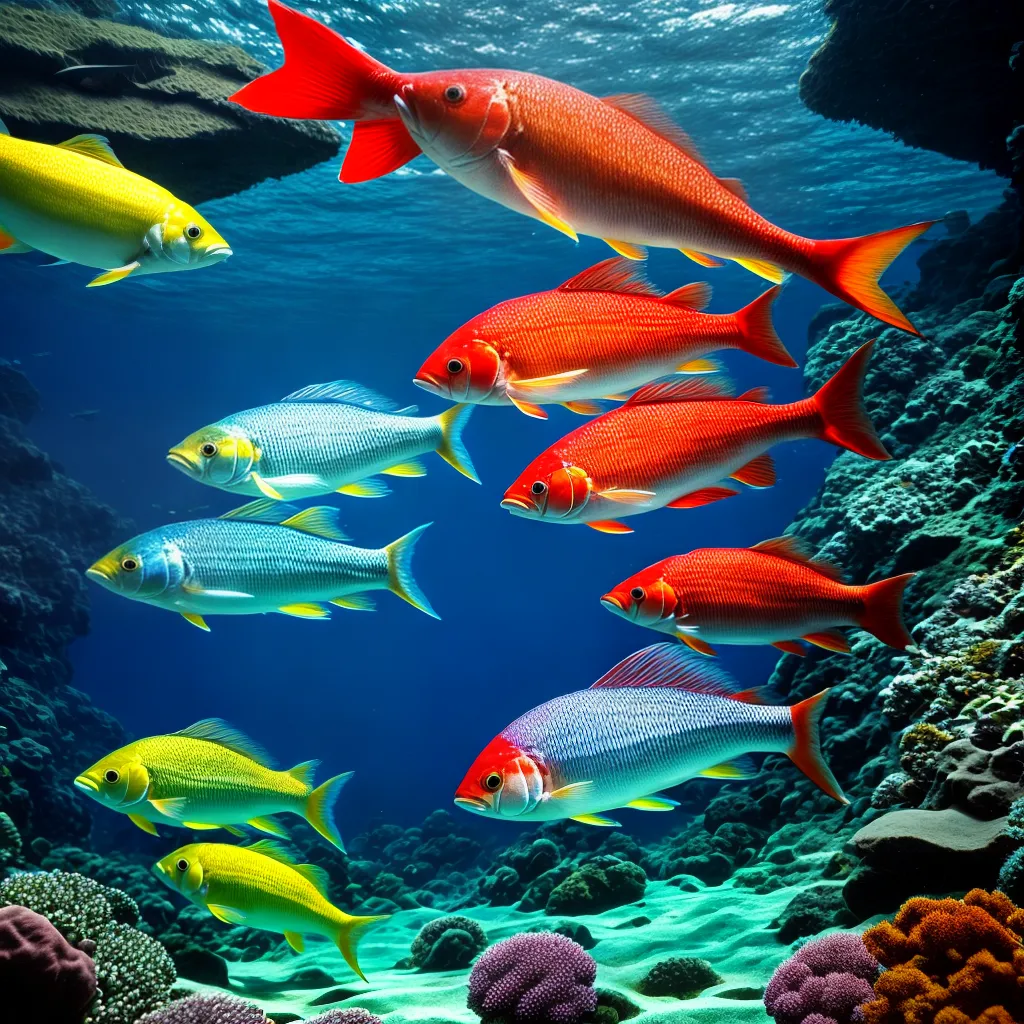 Sonhar com Peixinhos Coloridos: Qual o Significado Místico? 4 Fotos cardume colorido interconexao vida