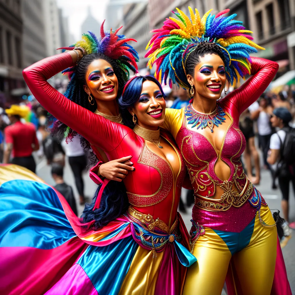 Descubra o Que Significa Sonhar com Espetáculo e Se Surpreenda 2 Fotos carnaval alegria multidao acrobacias aventura