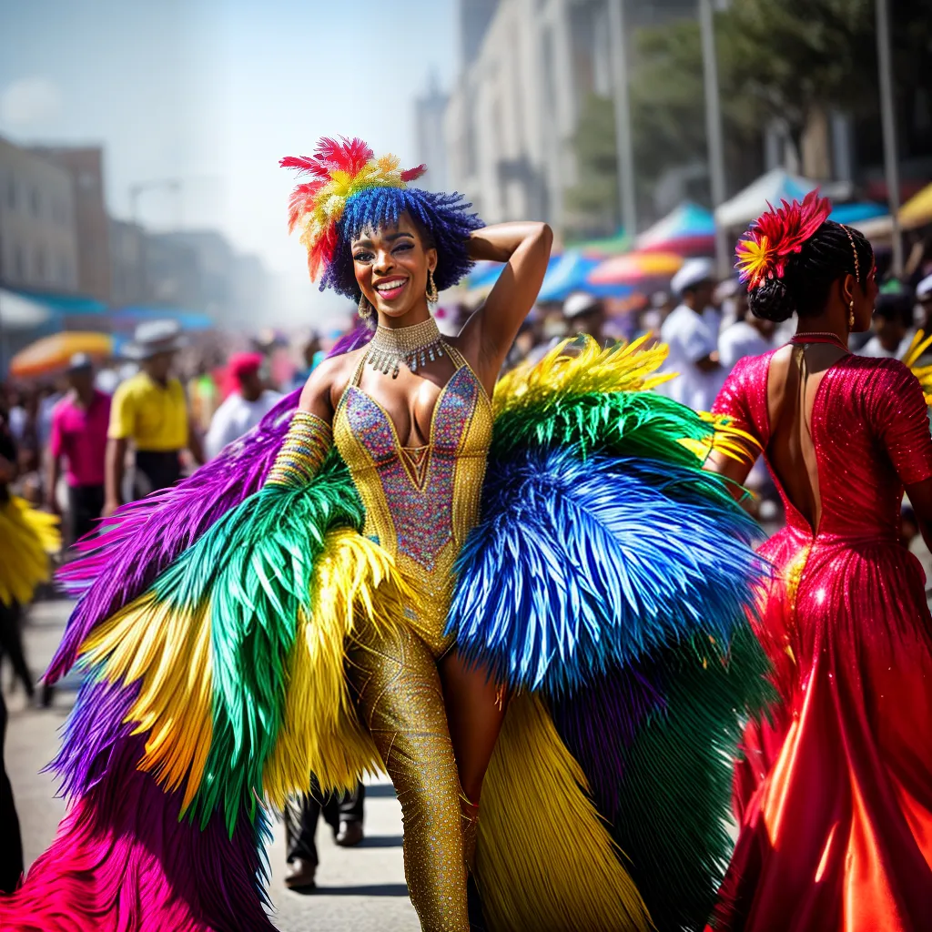 Compreendendo o Significado dos Sonhos com Festejo e Alegria 3 Fotos carnaval festa alegria brilho multidao