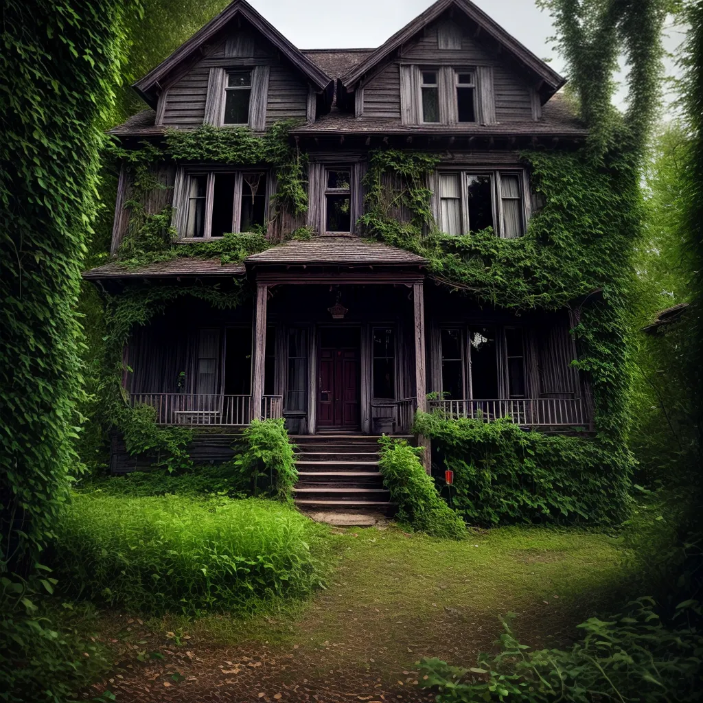 Fotos casa abandonada escura misterio mente