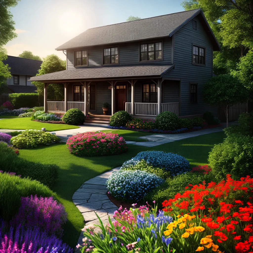 Significado de Sonhar com Casa: Reconhecendo Importância da Segurança Emocional 3 Fotos casa jardim flores lar seguro