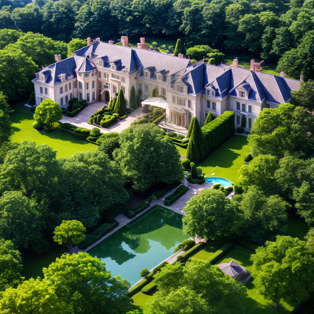 Ambição e Avalon: Qual o significado de sonhar com uma mansão luxuosa? 6 Fotos casa luxuosa jardim carro sucesso