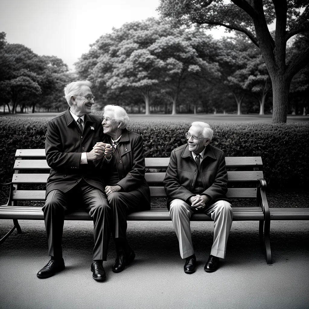 O Significado dos Sonhos com Aposentados 5 Fotos casal idosos banco parque amor