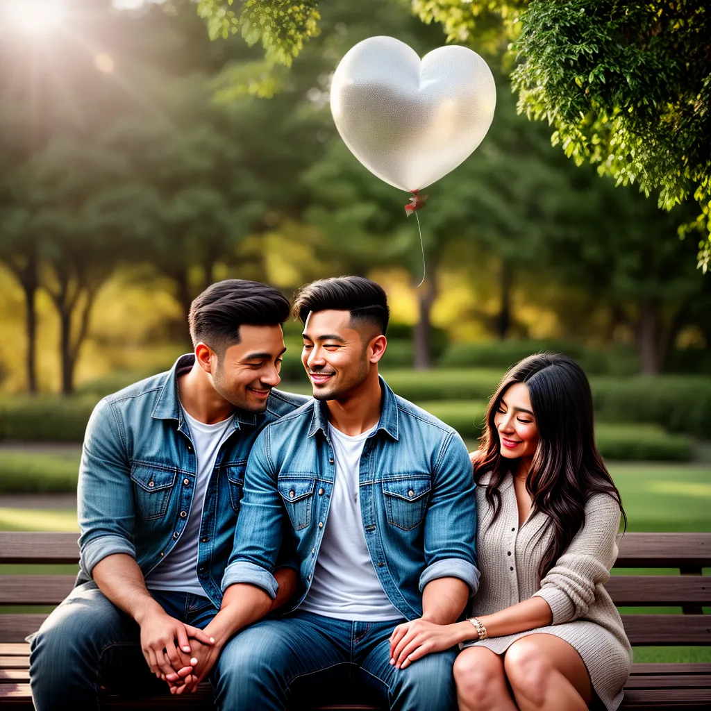 Incondicionalmente Surpreendente: O que Significa Sonhar com Amor Verdadeiro? 2 Fotos casal parque por do sol balao amor 1