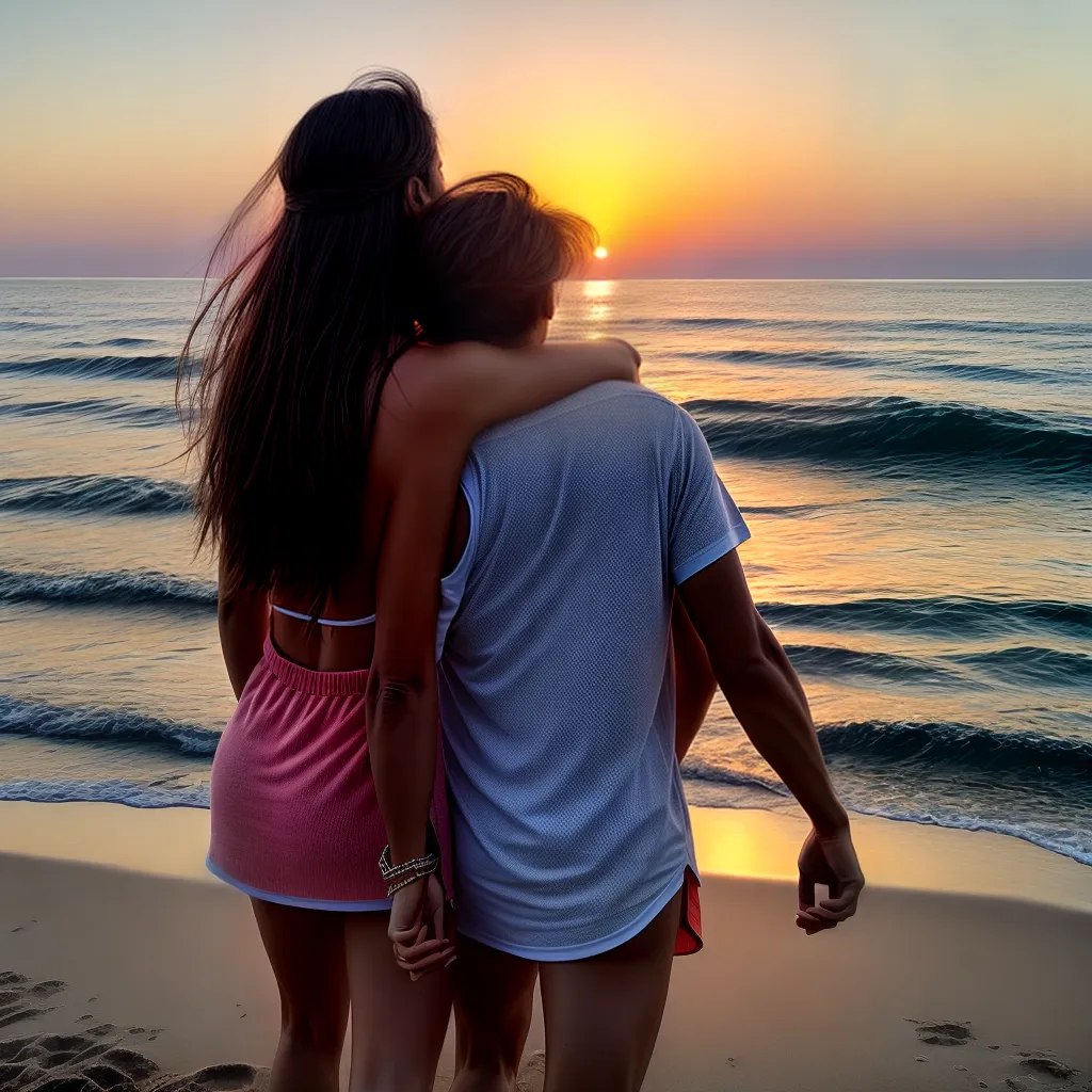 Descubra o que significa sonhar com Amor e Afeto 6 Fotos casal praia por do sol amor 17