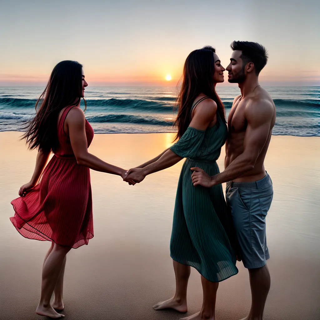 Fotos casal praia por do sol amor 32
