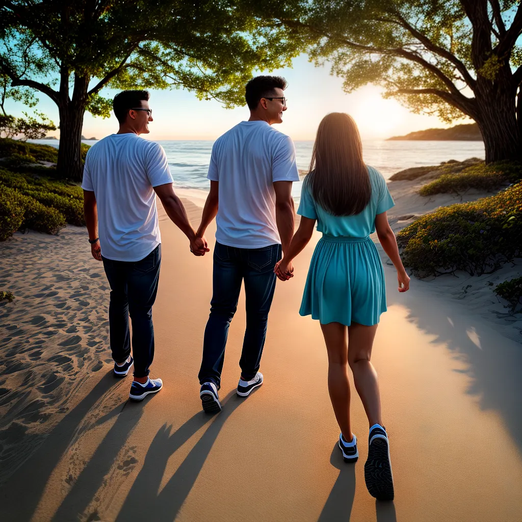 Explorando o lado sincronizado dos sonhos: O que significa sonhar com casais felizes? 3 Fotos casal sorriso praia por do sol amor