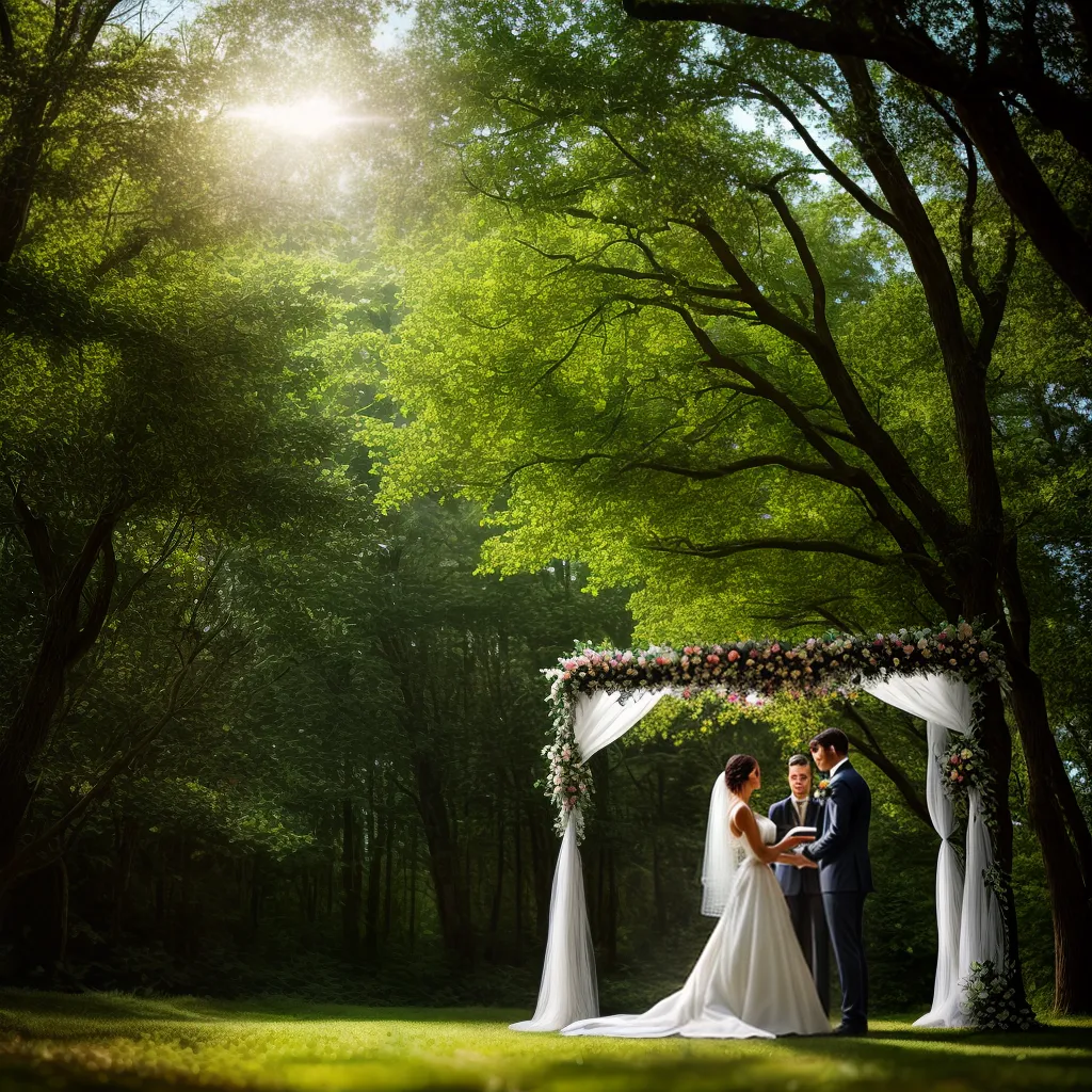 Matrimonial Místico: Descubra o Significado de Sonhar com Casamento 6 Fotos casamento magico floresta unicornio fada