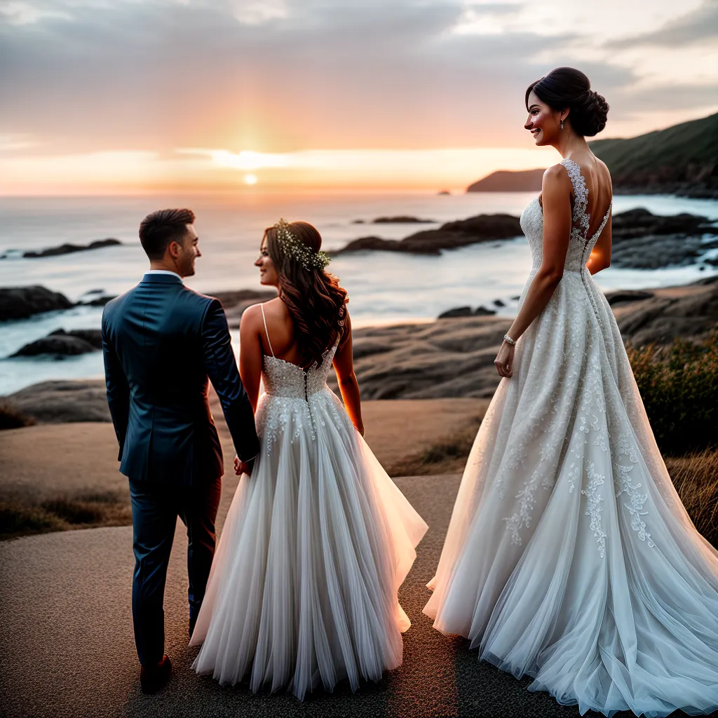 Fotos casamento por do sol familia amor