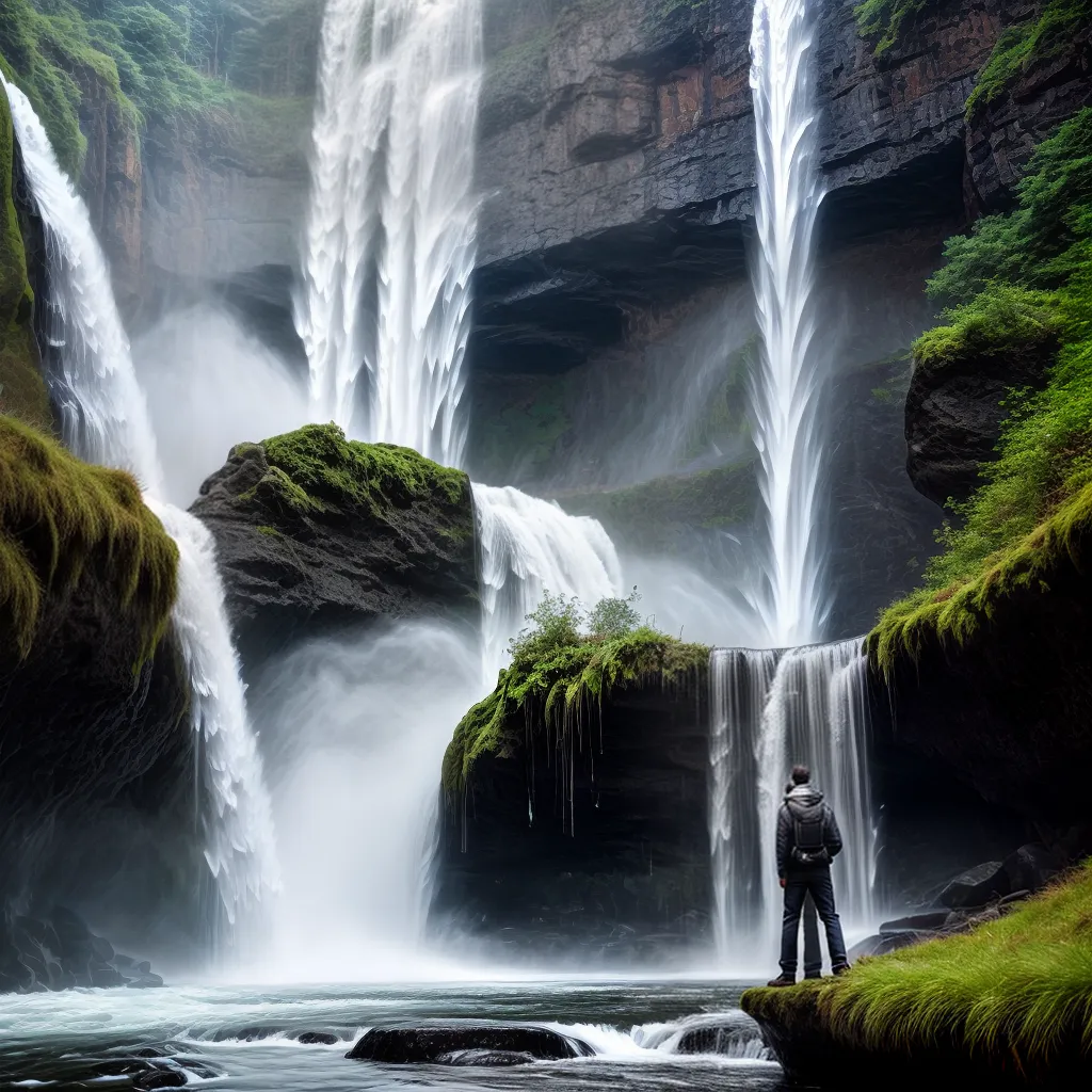 Fotos cascata autoconhecimento sonhos