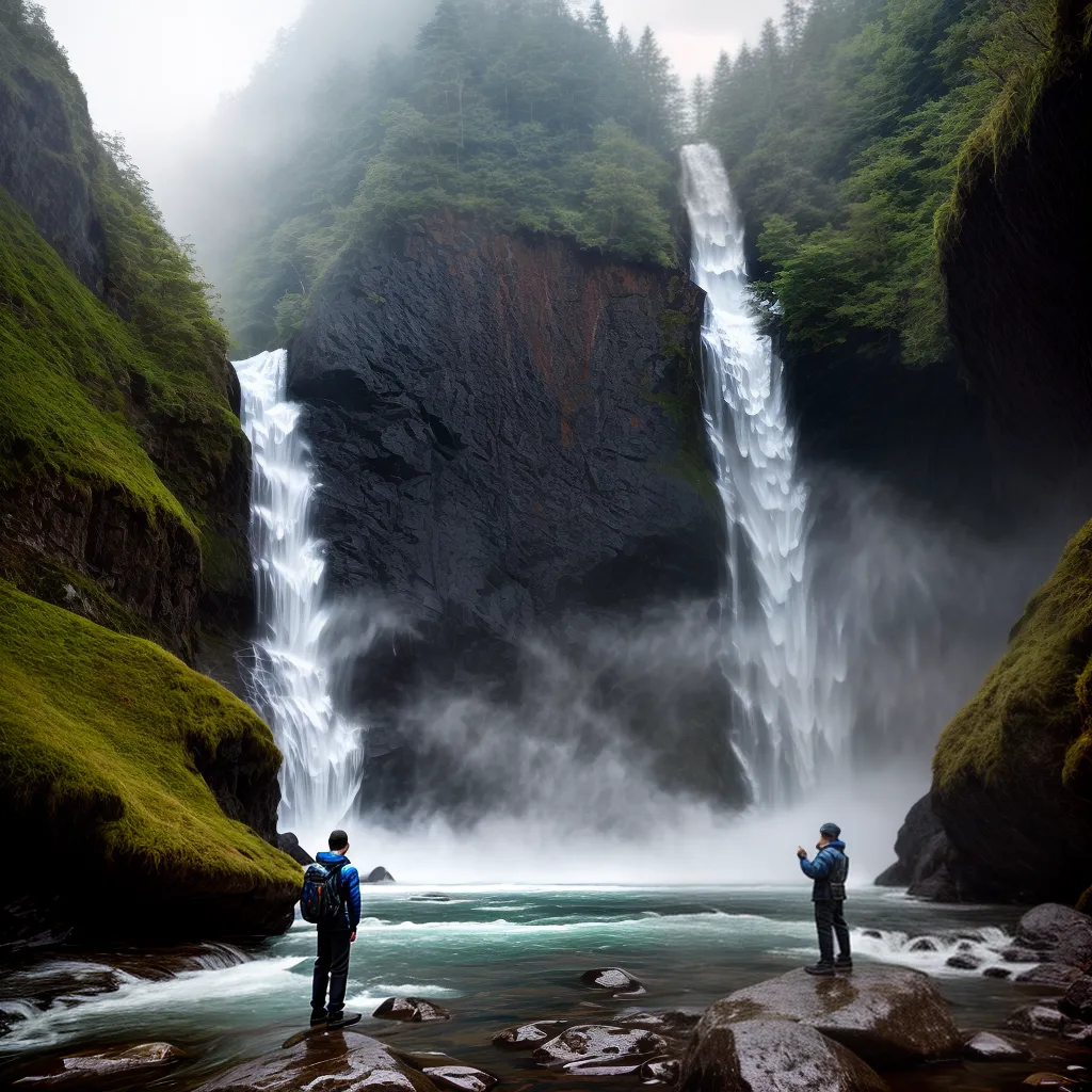 Fotos cascata magia sonhos misterio