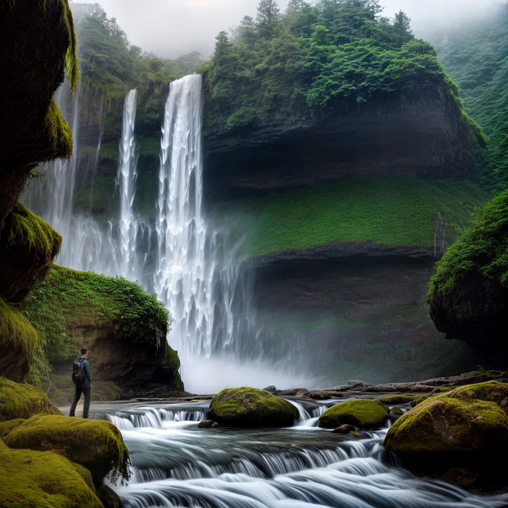 Desvendando o significado de sonhar com cachoeira 5 Fotos cascata majestosa pessoa magia sonho 1