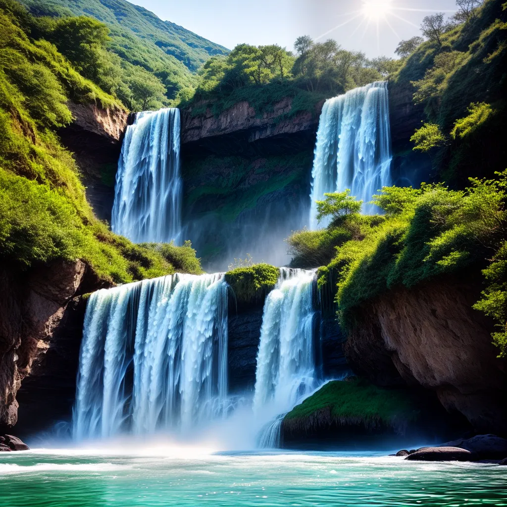 Complementos dos Sonhos: Revelando o Significado de sonhar Com Nuvens em Cachoeiras 4 Fotos cascata nuvens pureza mente