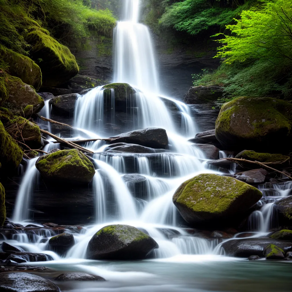 Fotos cascata serenidade emocoes paz