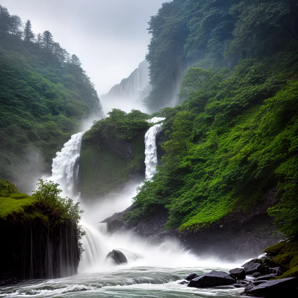 Fotos cascata sonho exploracao mistico